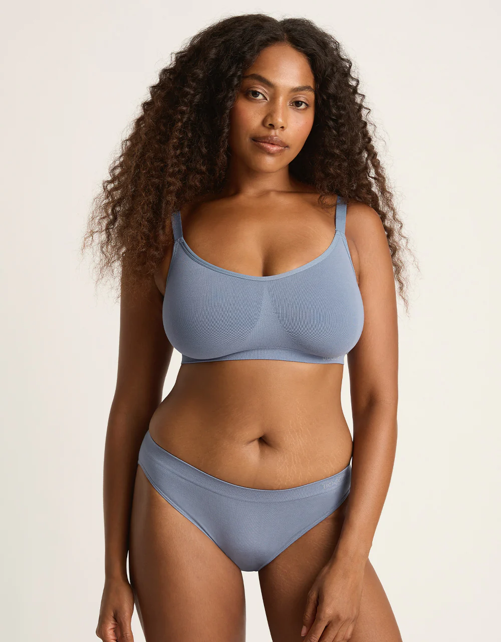 Classic Bikini - Dusty Blue - Image 4