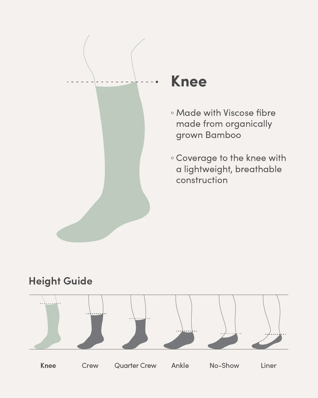 Everyday Knee High Socks - Black - Image 2