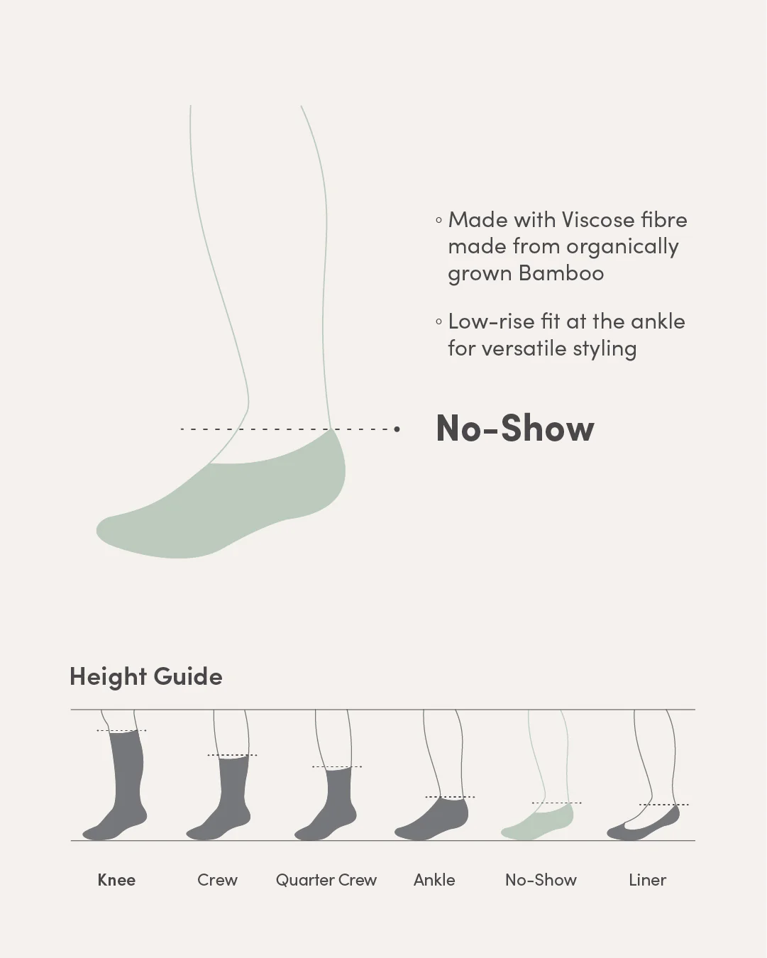 Everyday No Show Socks - Black - Image 2