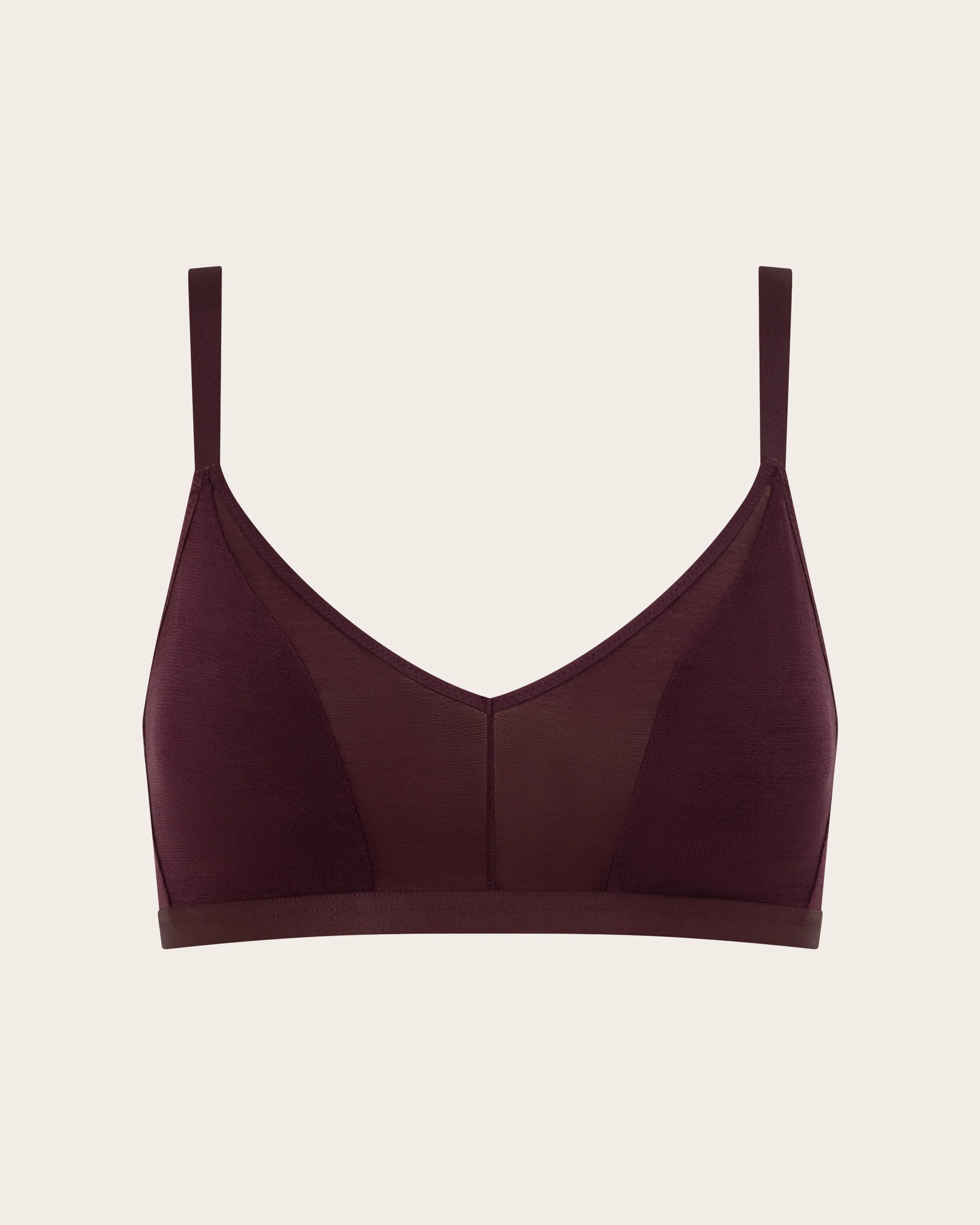 FreeMesh Crop Bralette - Fig - Image 14