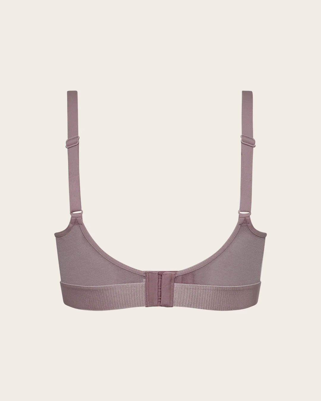 FreeMesh Full Bust Wireless Bra - Mauve - Image 13