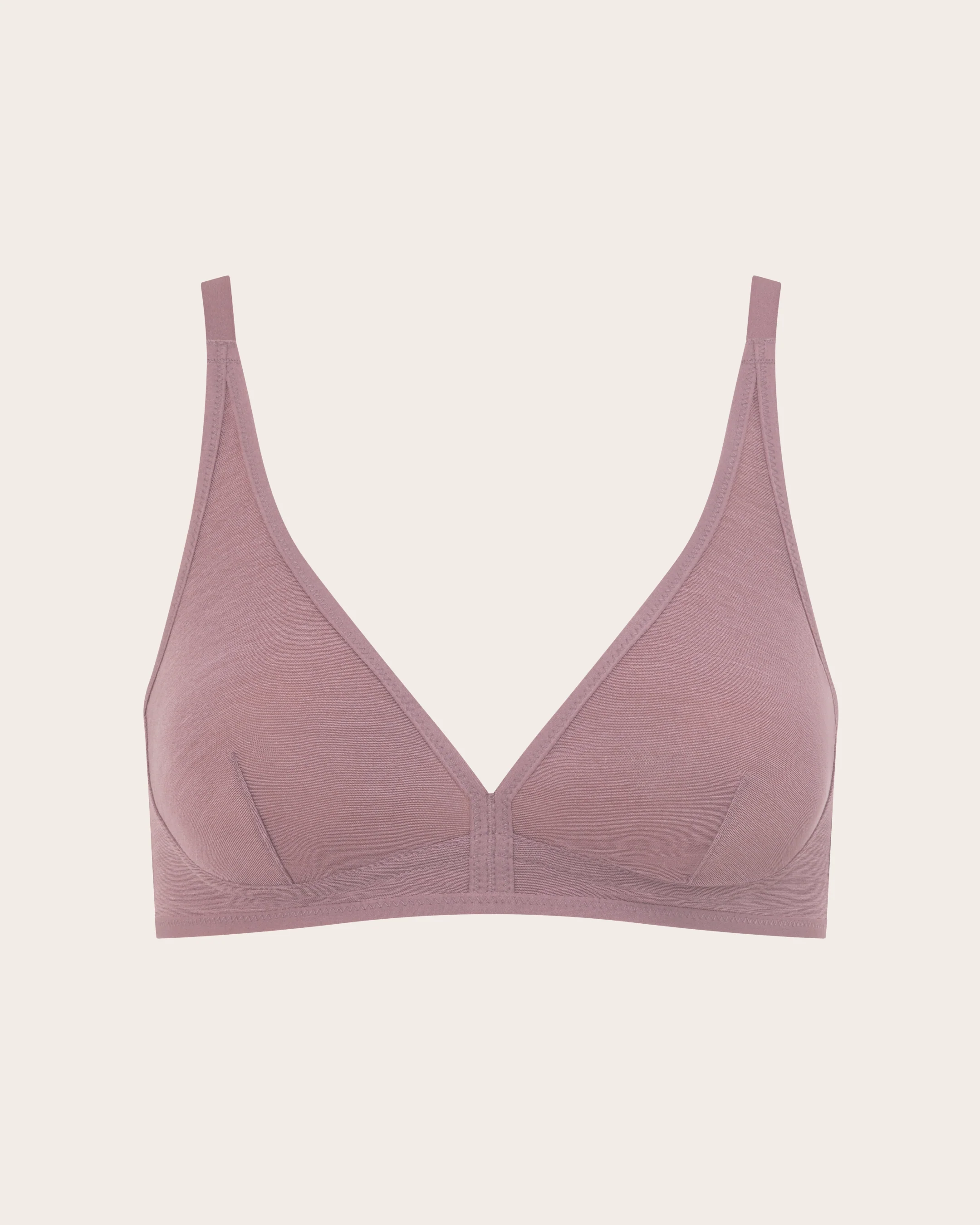 FreeMesh Plunge Bralette - Mauve - Image 14
