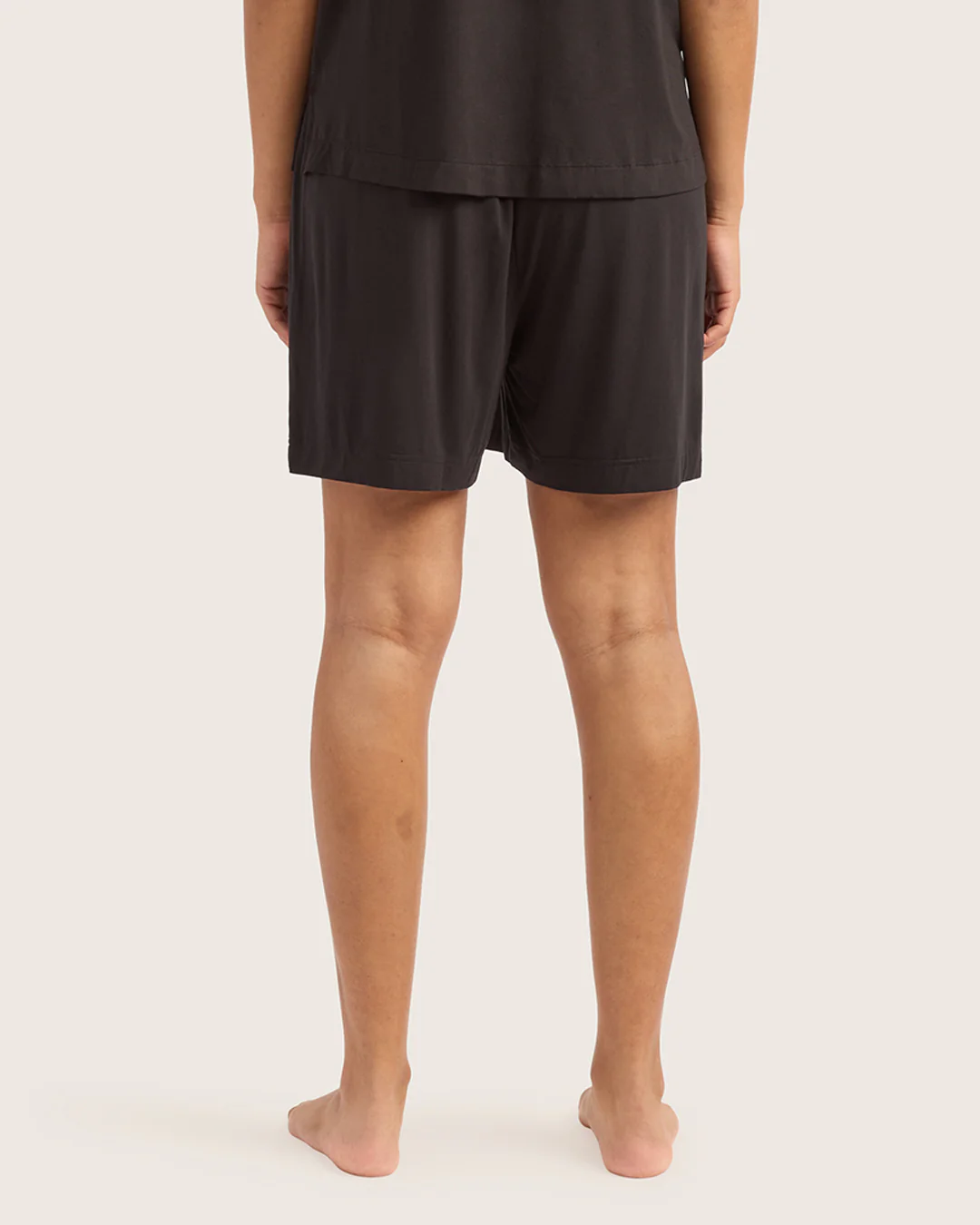 Goodnight Long Sleep Shorts - Black - Image 4