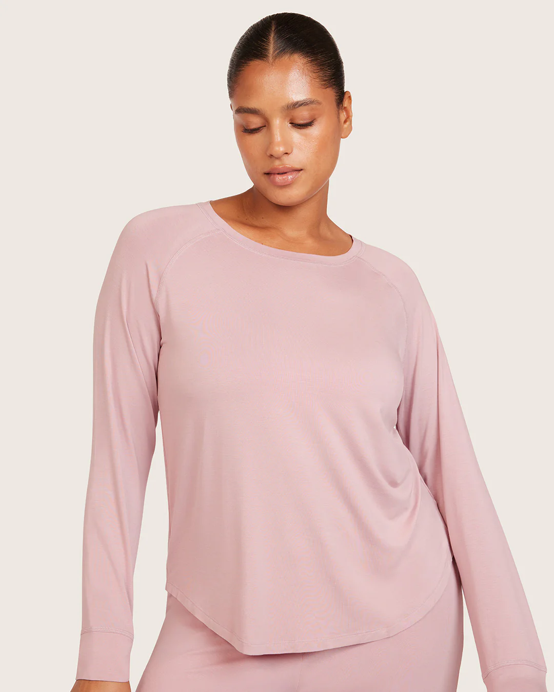 Goodnight Raglan Sleep Top - Lilac - Image 15