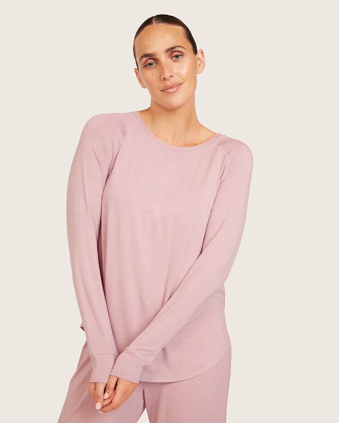 Goodnight Raglan Sleep Top - Lilac - Image 6
