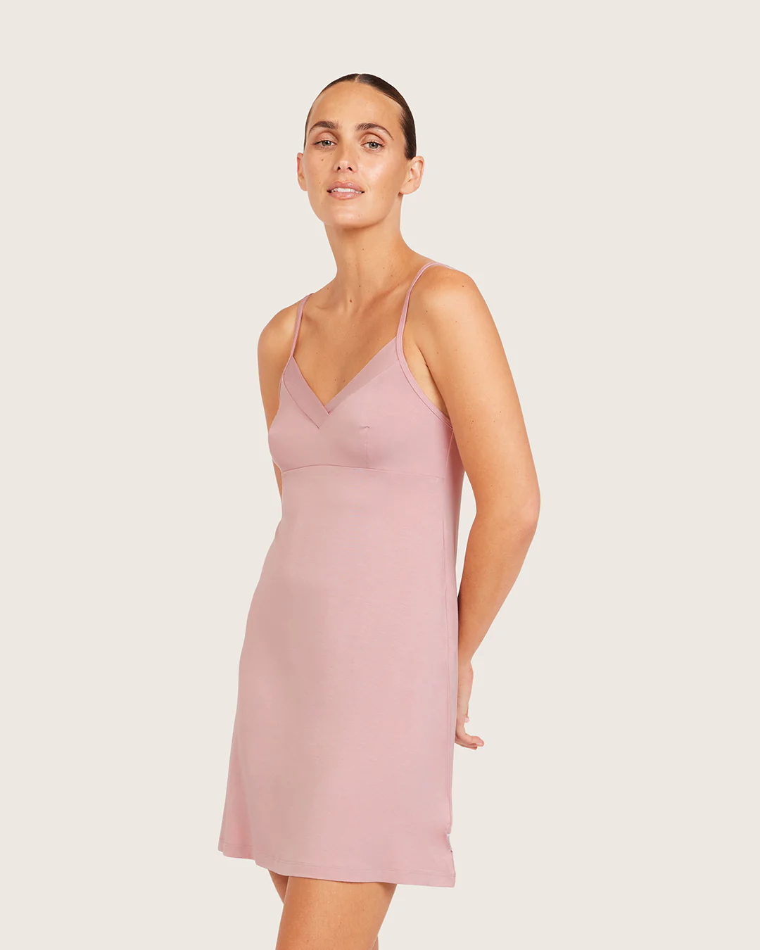 Goodnight Slip Sleep Dress - Lilac - Image 3