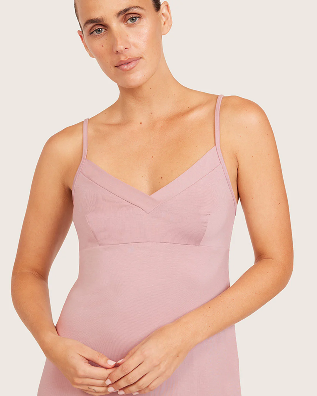 Goodnight Slip Sleep Dress - Lilac - Image 4