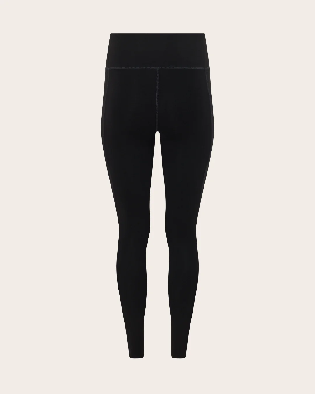 High Waist Leggings with Pocket - Black - Image 25