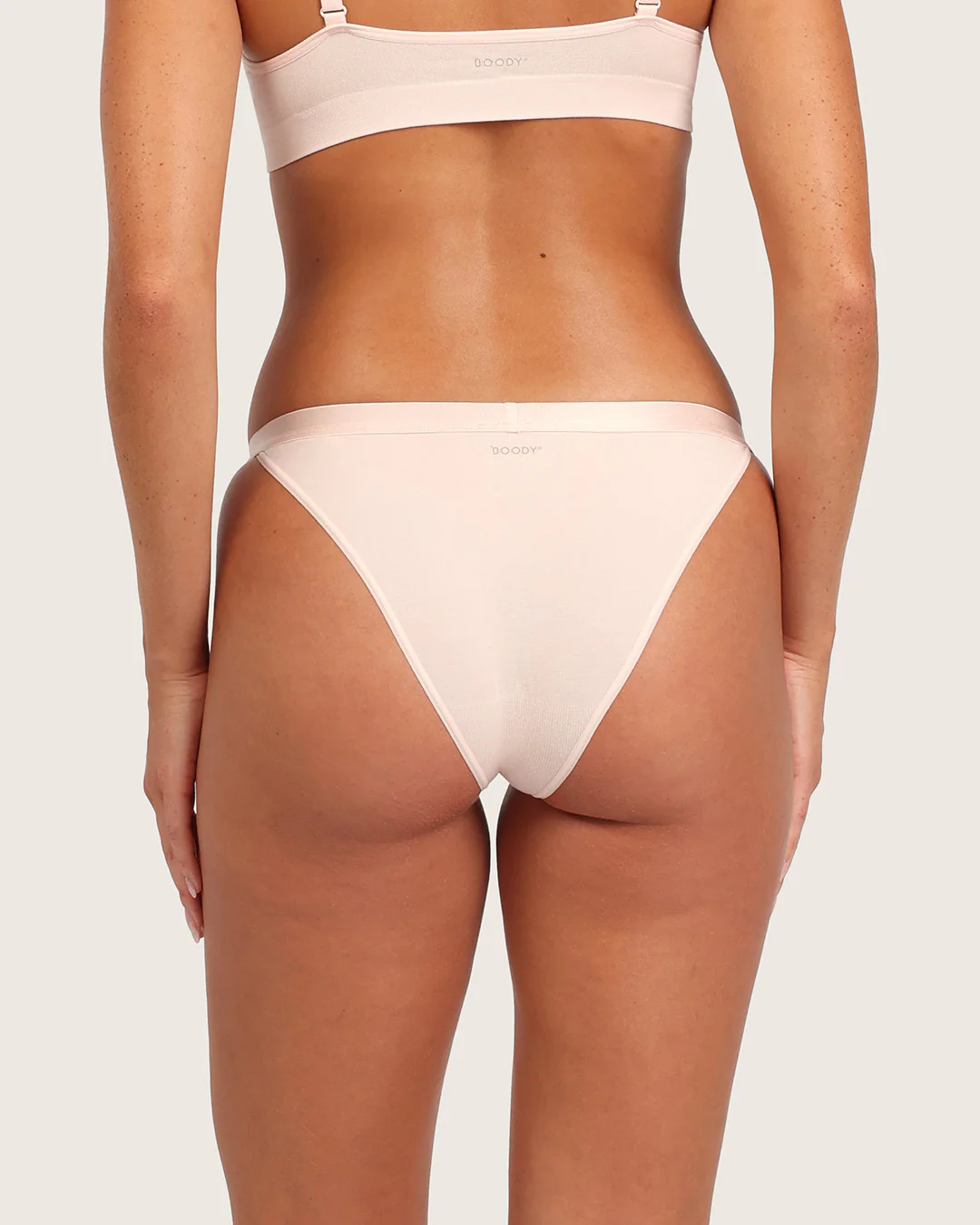 LYOLYTE Hi-Cut Bikini - Powder Pink - Image 2