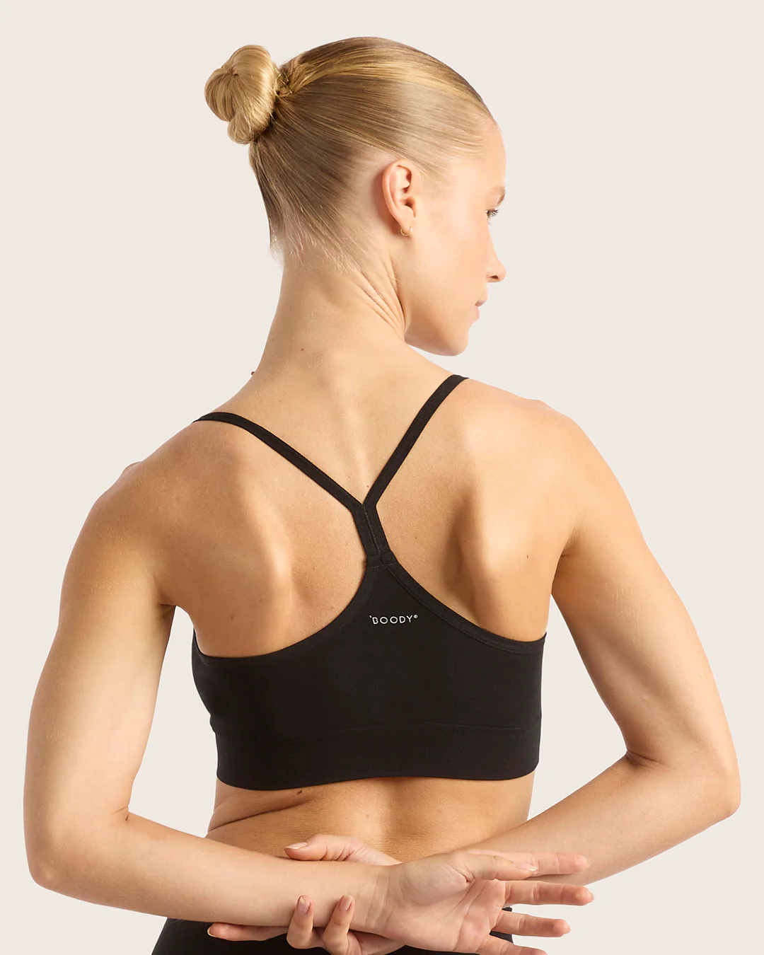 LYOLYTE Racerback Bralette - Black - Image 2