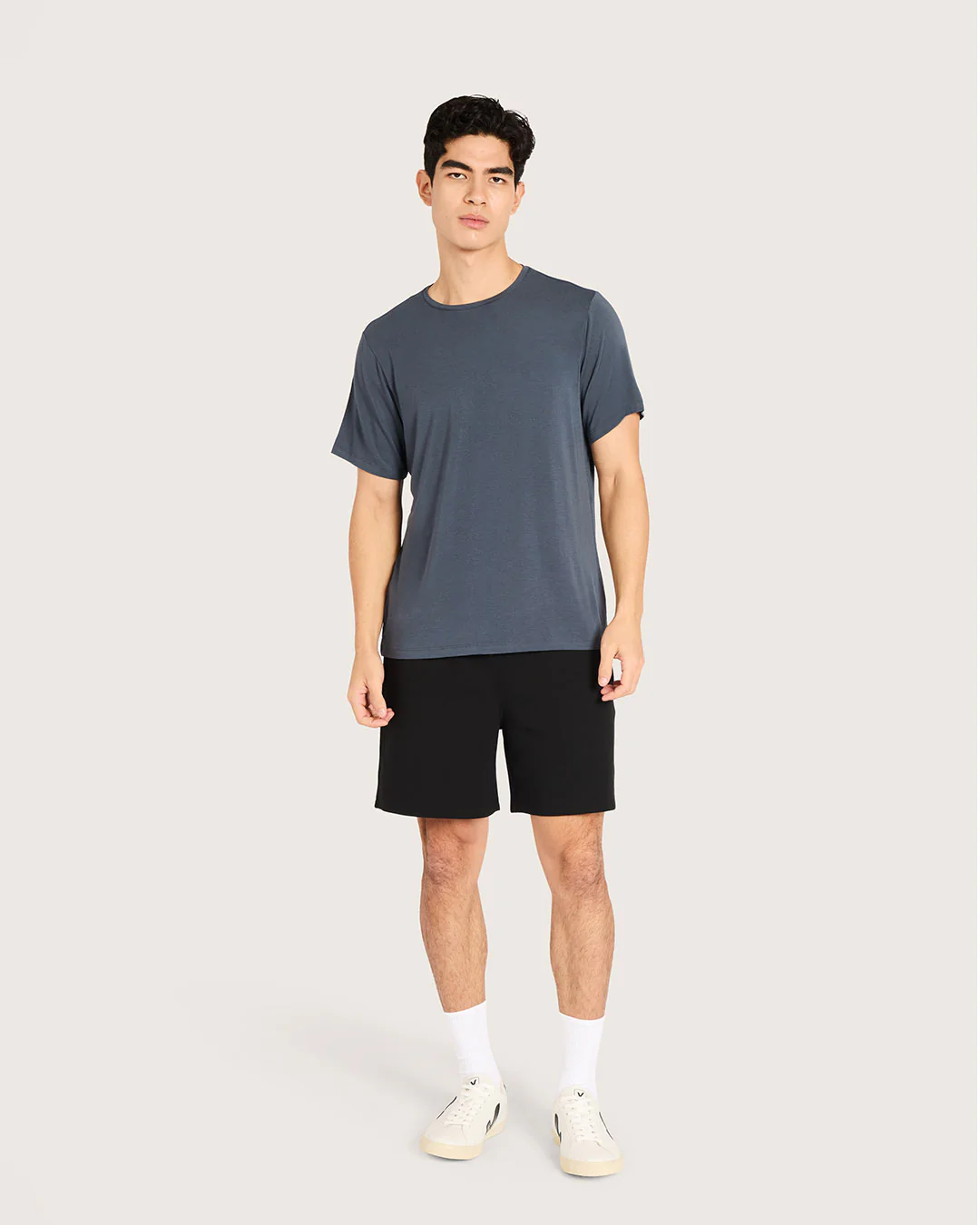 Men's Base Layer Crew Neck T-Shirt - Storm - Image 6