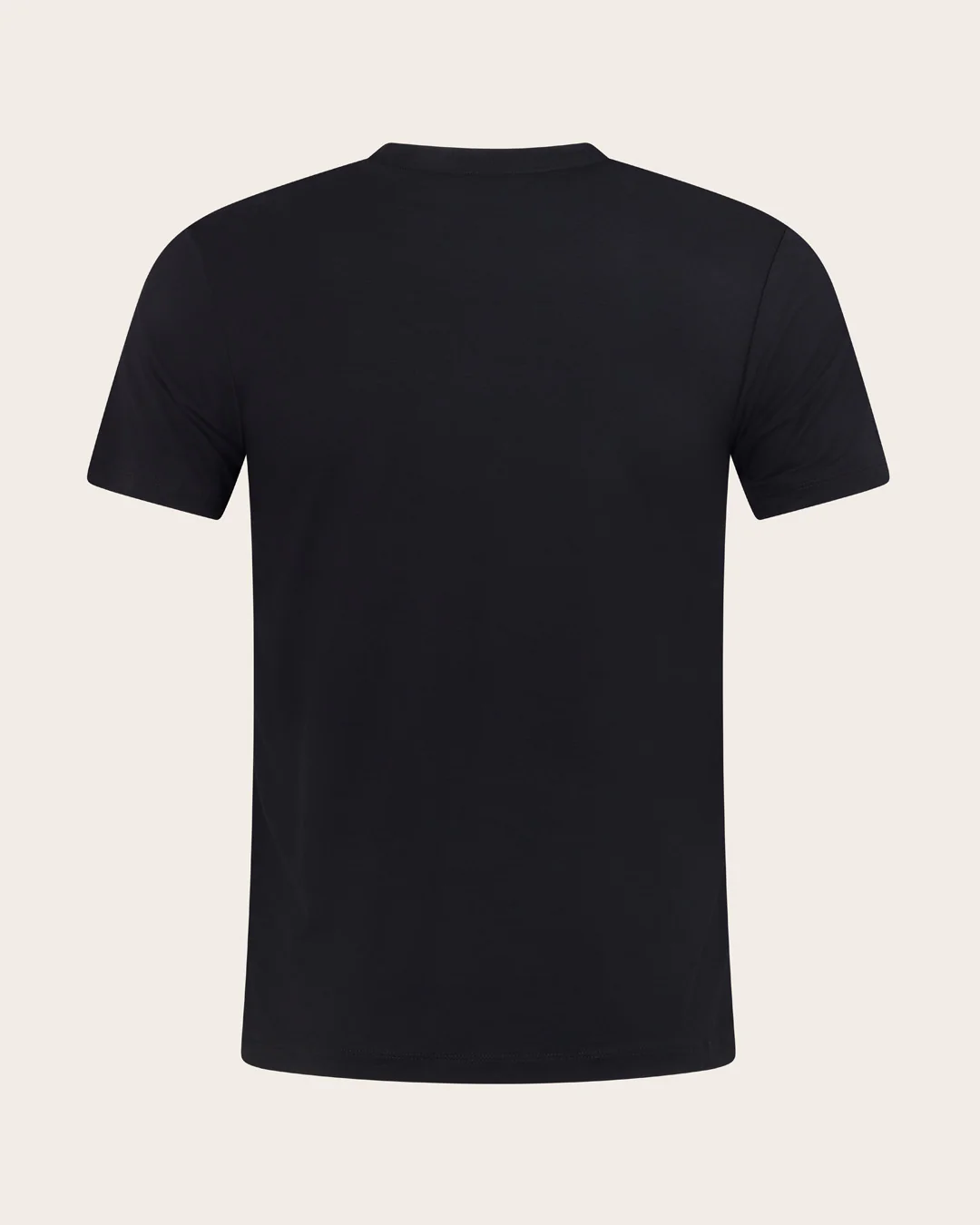 Men's Classic Crew Neck T-Shirt - Black - Image 13