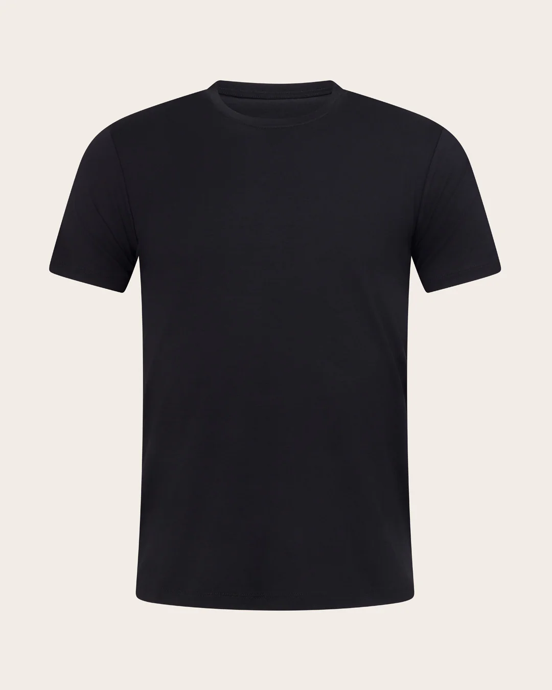 Men's Classic Crew Neck T-Shirt - Black - Image 14