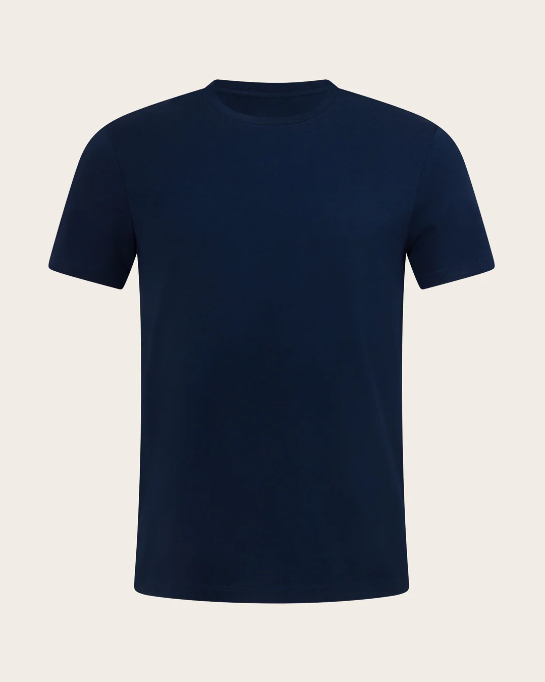 Men's Classic Crew Neck T-Shirt - Navy - Image 13
