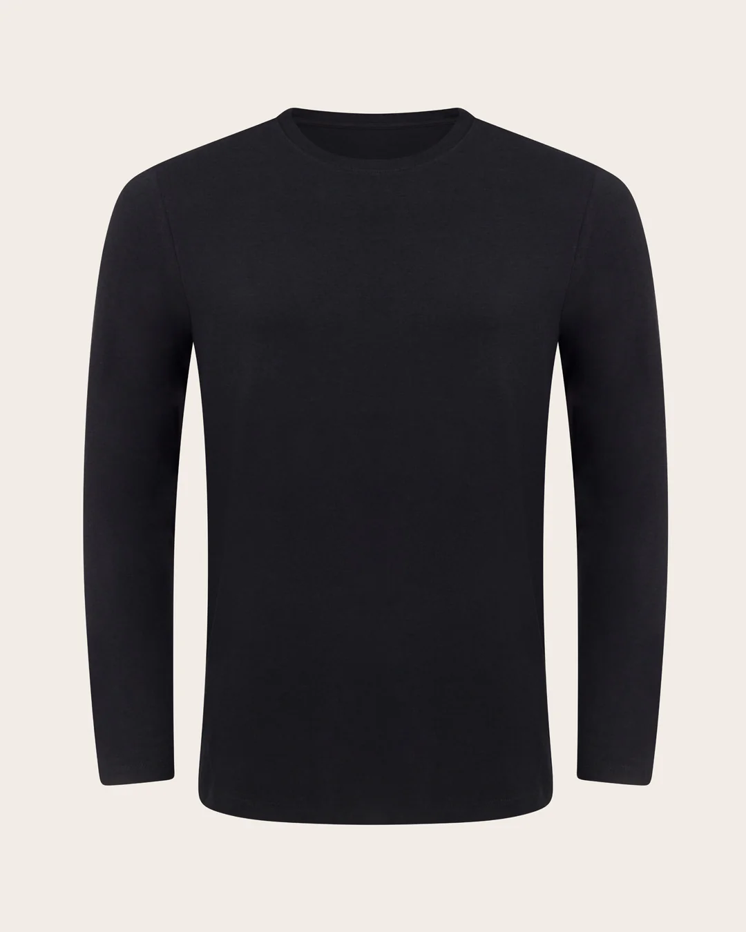 Men's Classic Long Sleeve T-Shirt - Black - Image 13