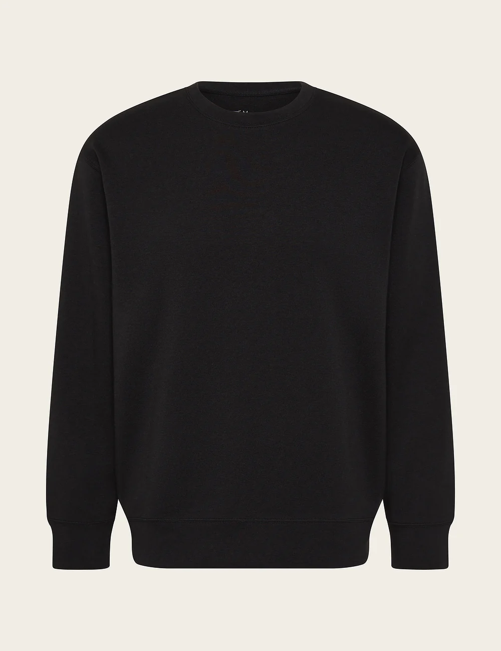 Men's Crew Neck Sweater - Black - Image 13