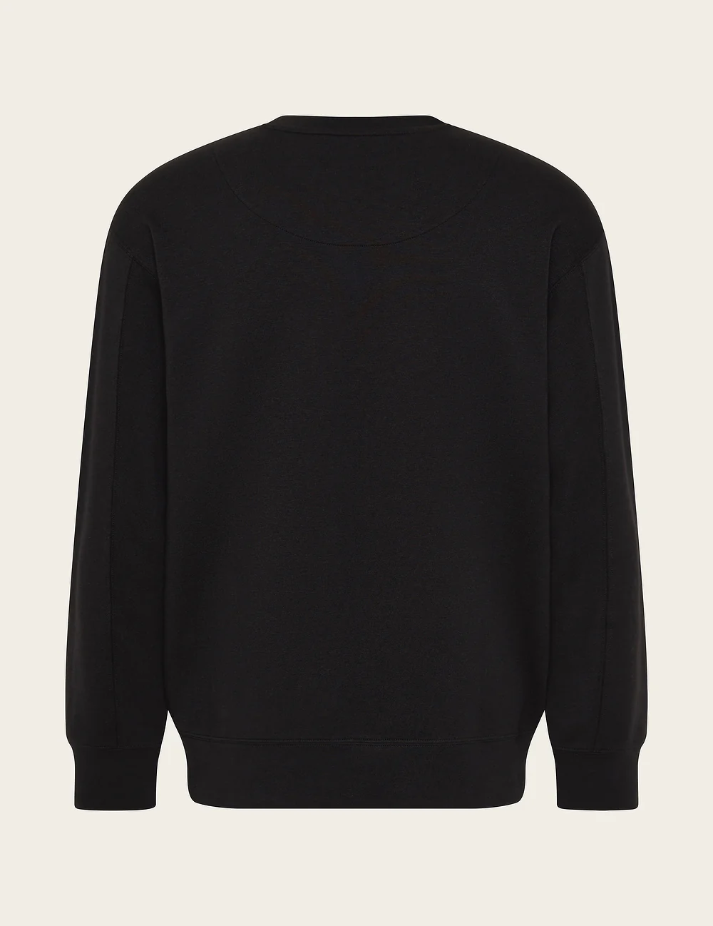 Men's Crew Neck Sweater - Black - Image 14