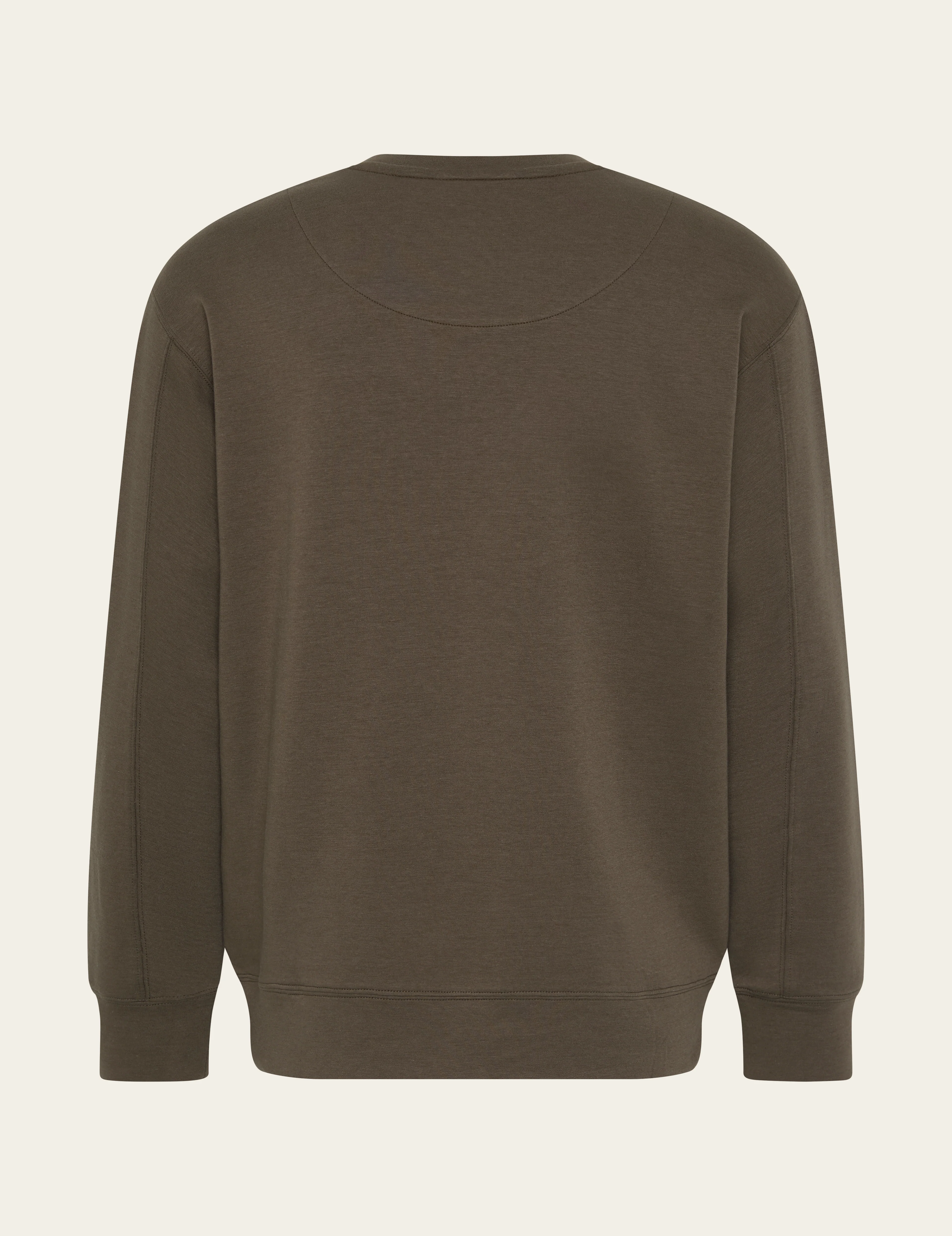 Men's Crew Neck Sweater - Oyster - Image 13