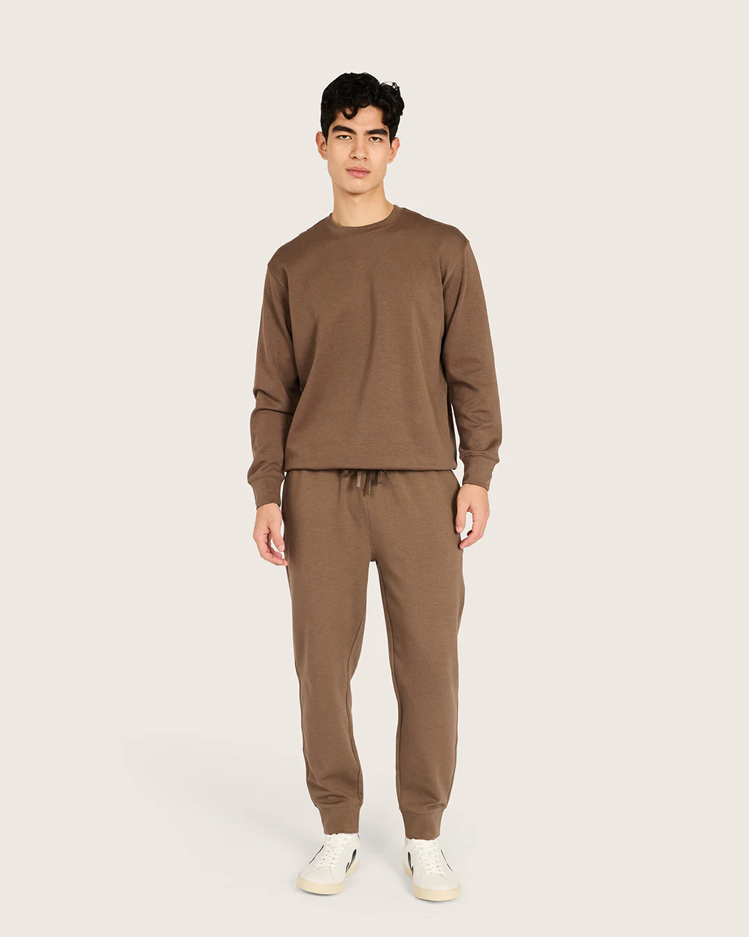 Men's Crew Neck Sweater - Oyster - Image 6