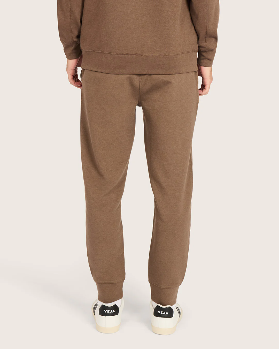 Men's Cuffed Sweat Pants - Oyster - Image 2
