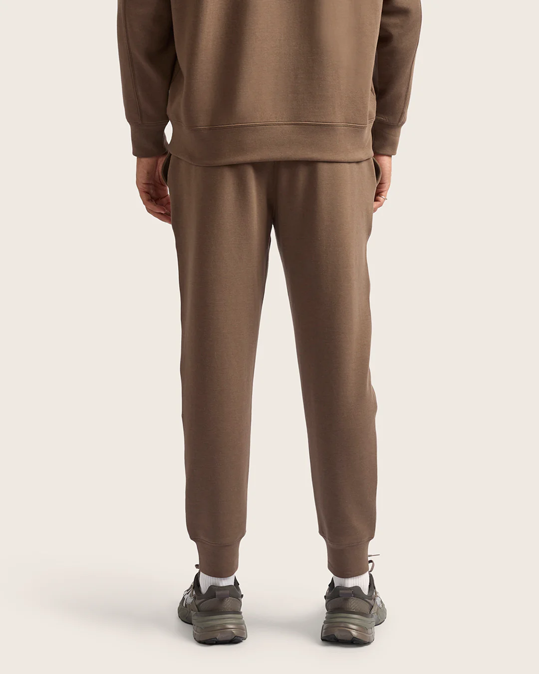 Men's Cuffed Sweat Pants - Oyster - Image 8