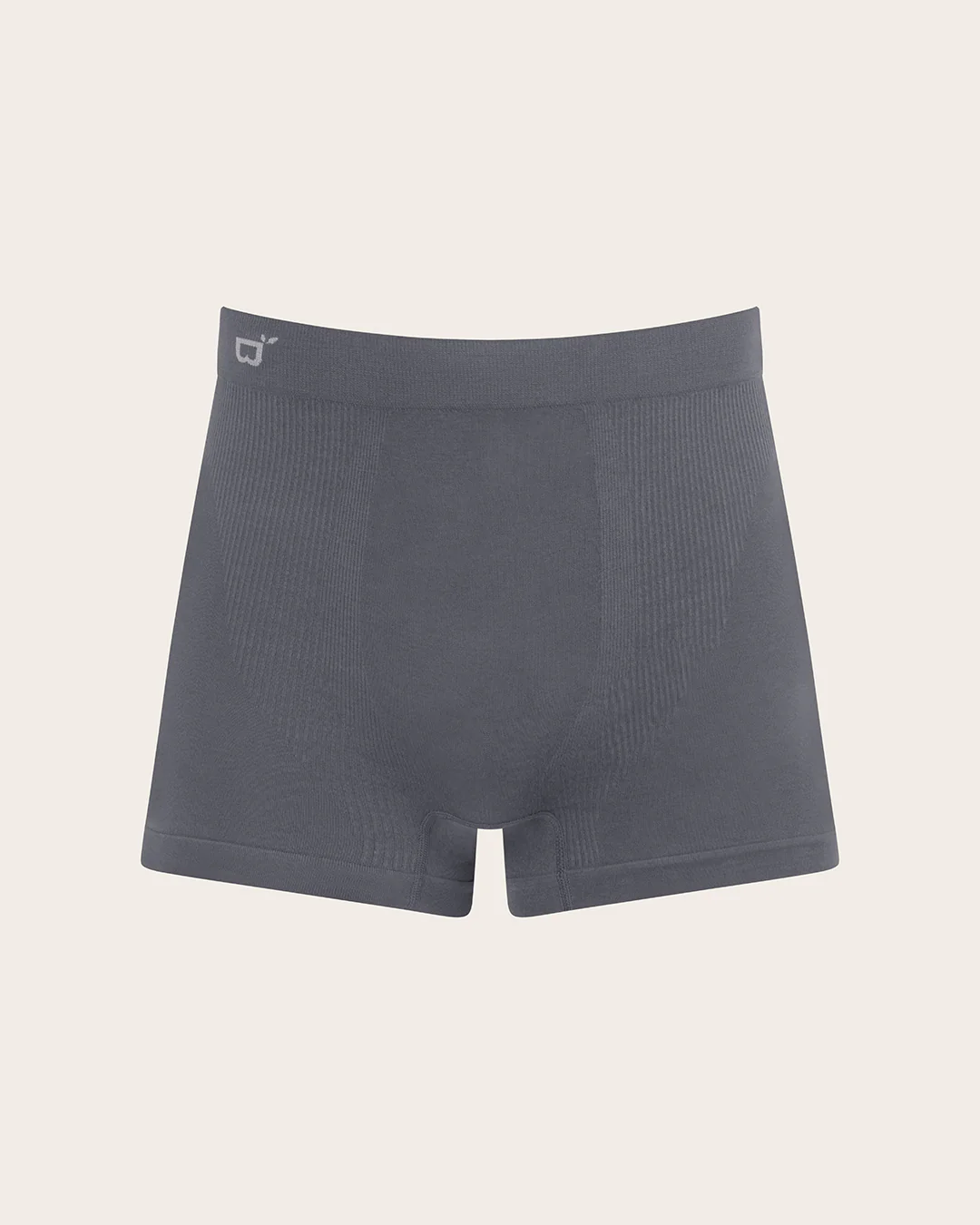 Men's Seamfree Boxer Briefs - Charcoal - Image 10