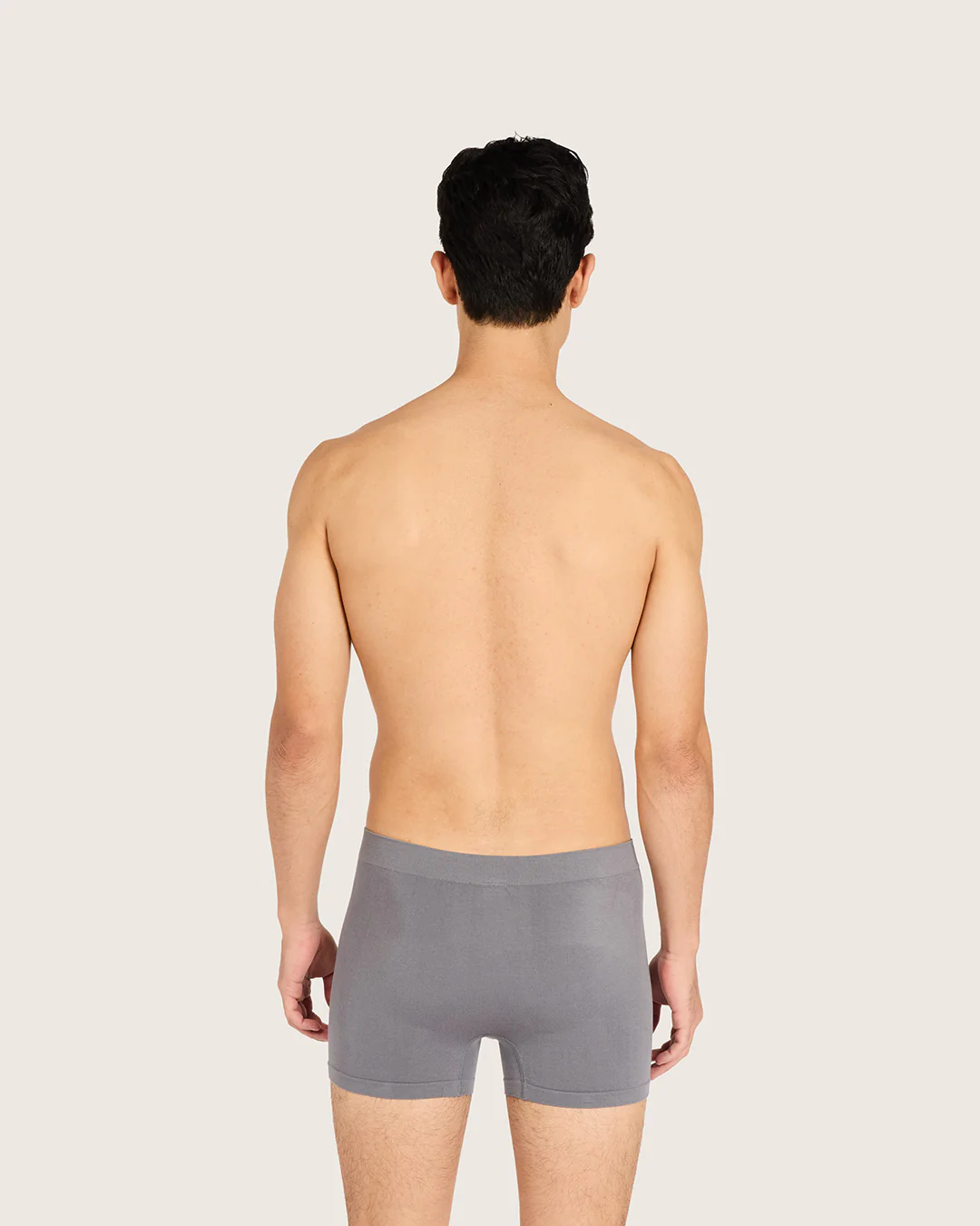Men's Seamfree Boxer Briefs - Charcoal - Image 2