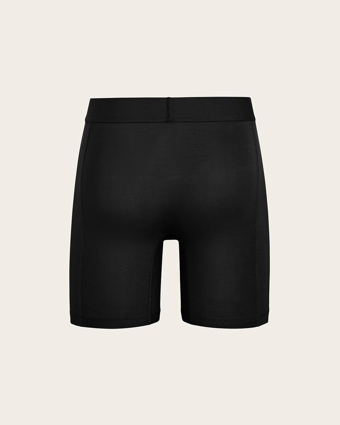 Men's Seamfree Mid-Length Boxer Briefs - Black - Image 12