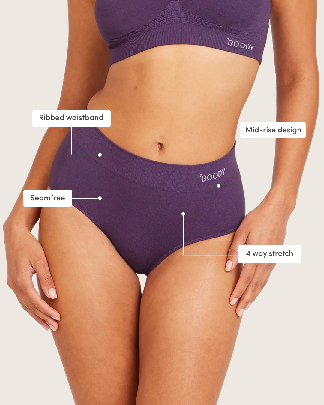 Midi Briefs - Amethyst - Image 4