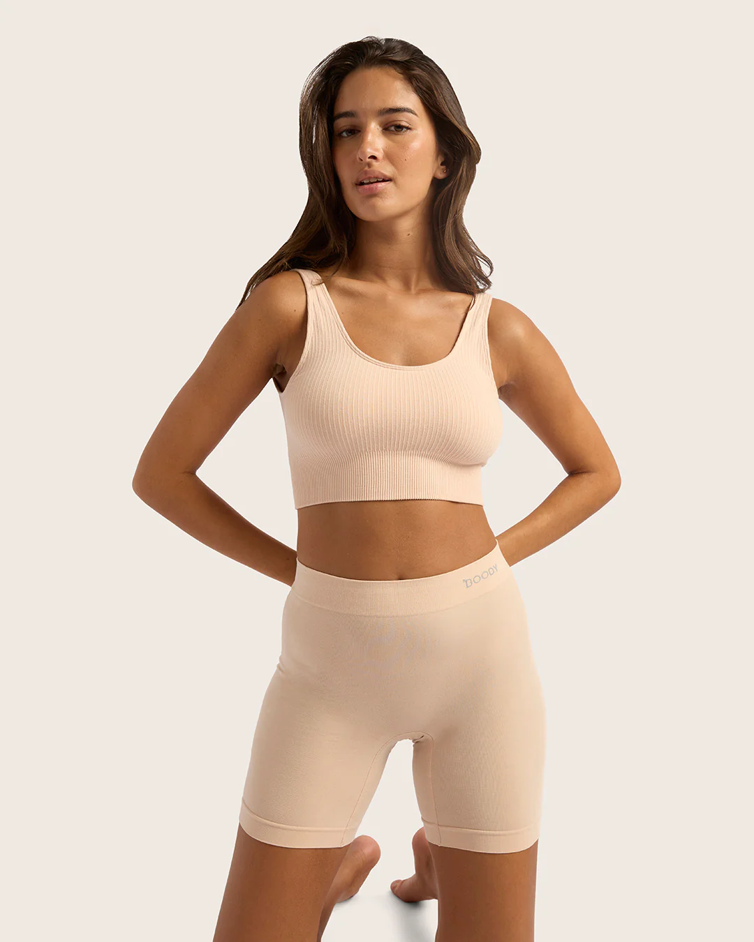 Ribbed Seamfree Crop - Shell - Image 6