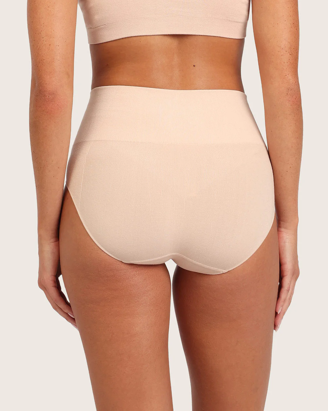 Shaper High Cut Full Briefs - Shell - Image 2