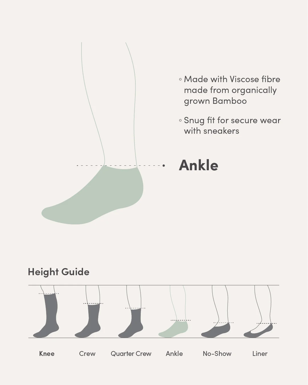 Sport Ankle Socks - Black - Image 2