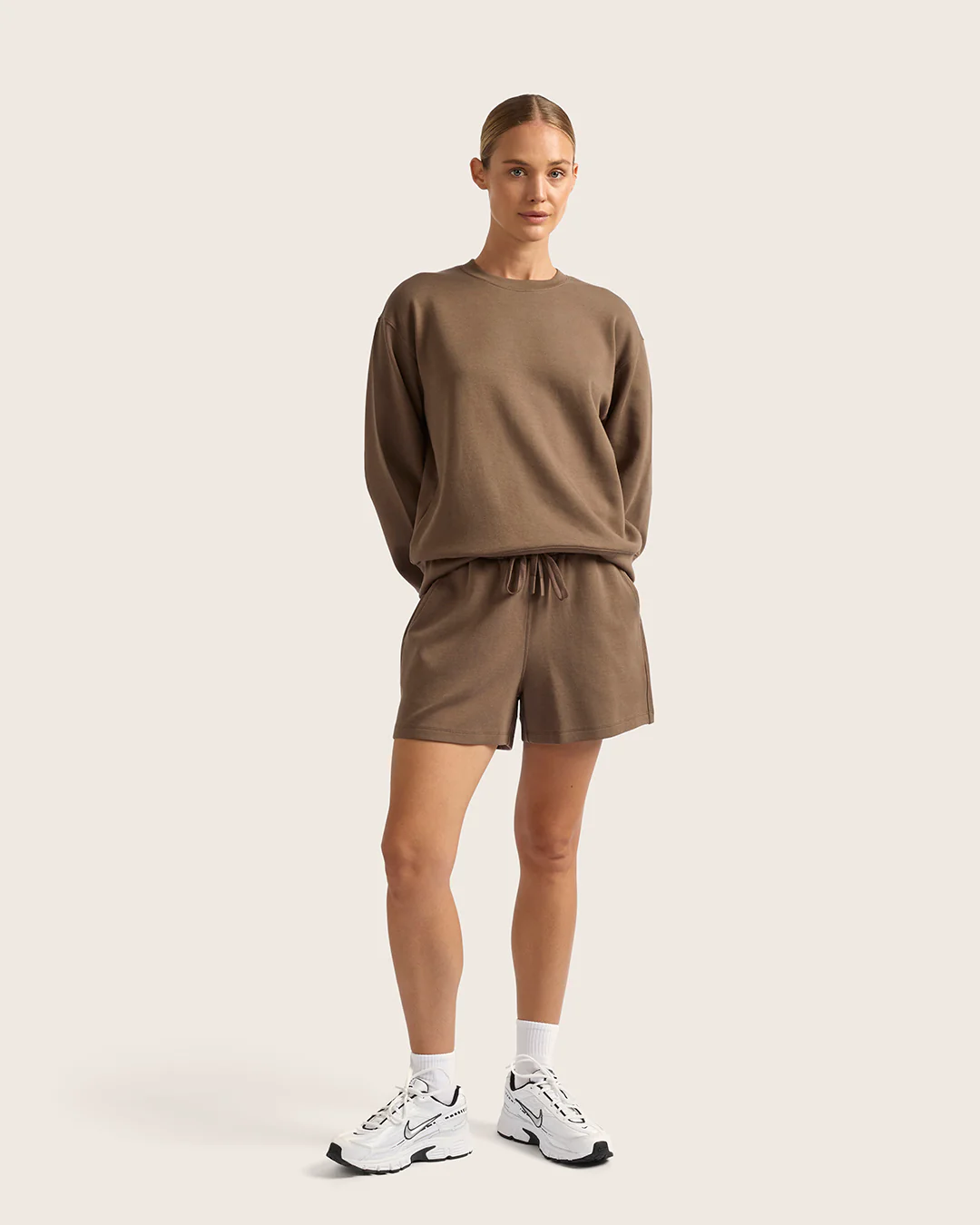 Women's Sweat Shorts 3" - Oyster